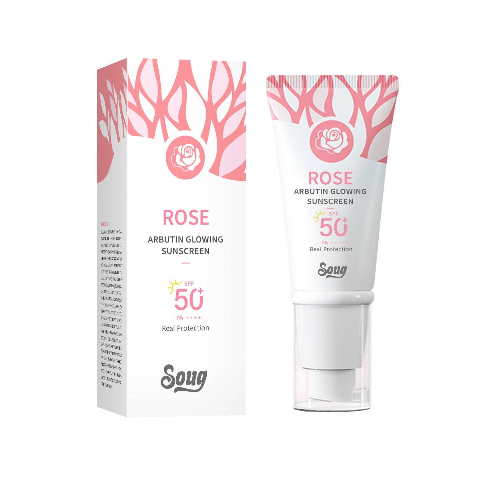 Fruit Glycoside Sunscreen Cream Isolation UV Non-greasy Moisturizing