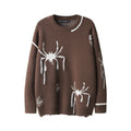 Maglione jacquard a ragno High Street Valstrend, con dettagli a contrasto e lavorazione a maglia, in tessuto caldo e morbido.