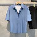 Camicia da uomo personalizzata Valstrend, stile fashion, con design unico, tessuto di alta qualità, colletto classico e maniche lunghe