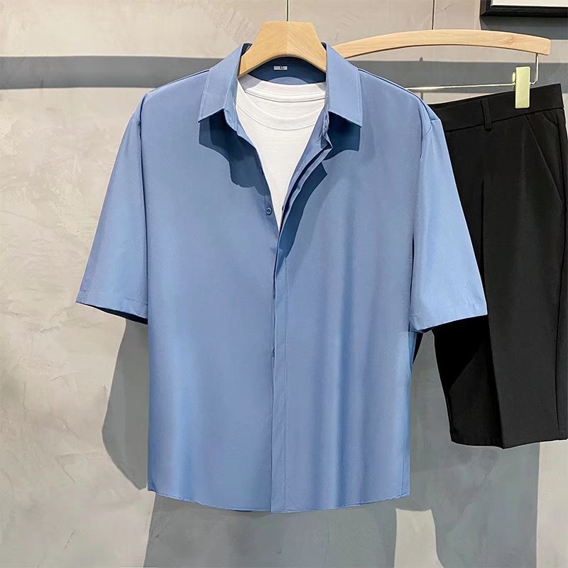 Camicia da uomo personalizzata Valstrend, stile fashion, con design unico, tessuto di alta qualità, colletto classico e maniche lunghe