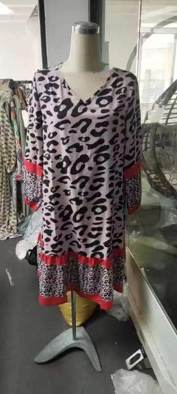 European And American Fashion Printed Dress Women