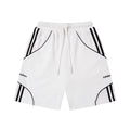 Shorts uomo e donna Valstrend, stile tooling casual, mostrati indossati da coppia, tessuto confortevole e design moderno