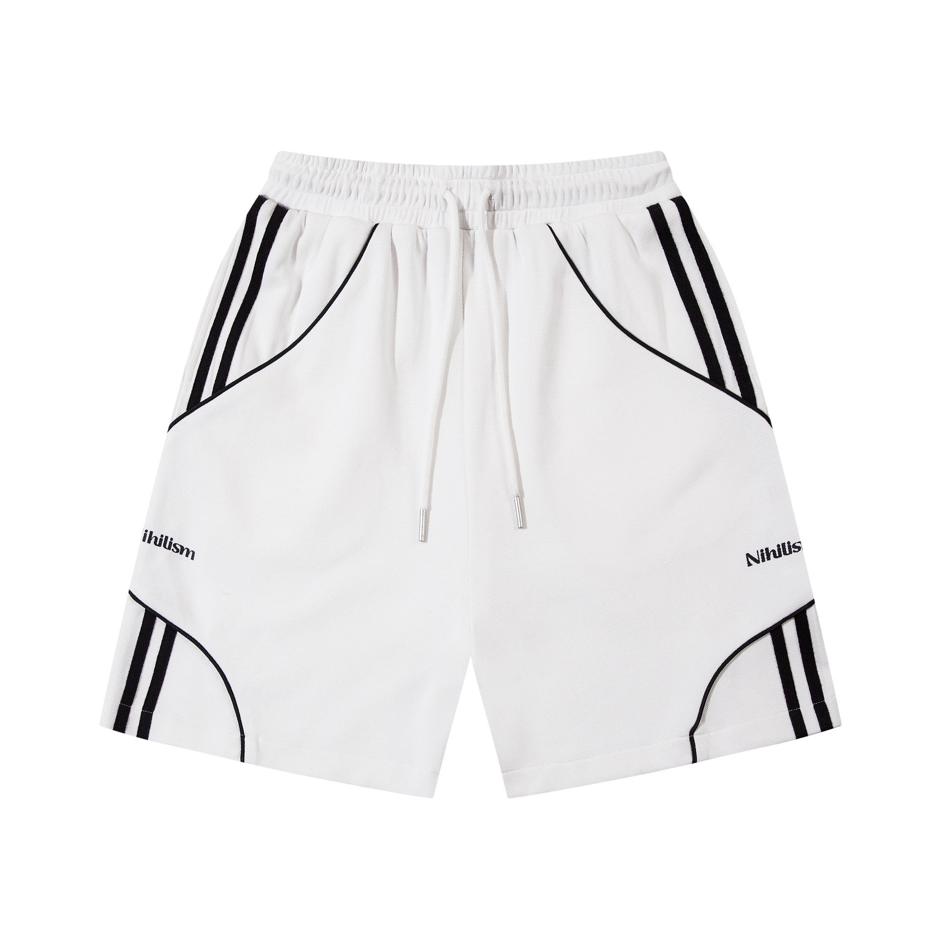 Shorts uomo e donna Valstrend, stile tooling casual, mostrati indossati da coppia, tessuto confortevole e design moderno