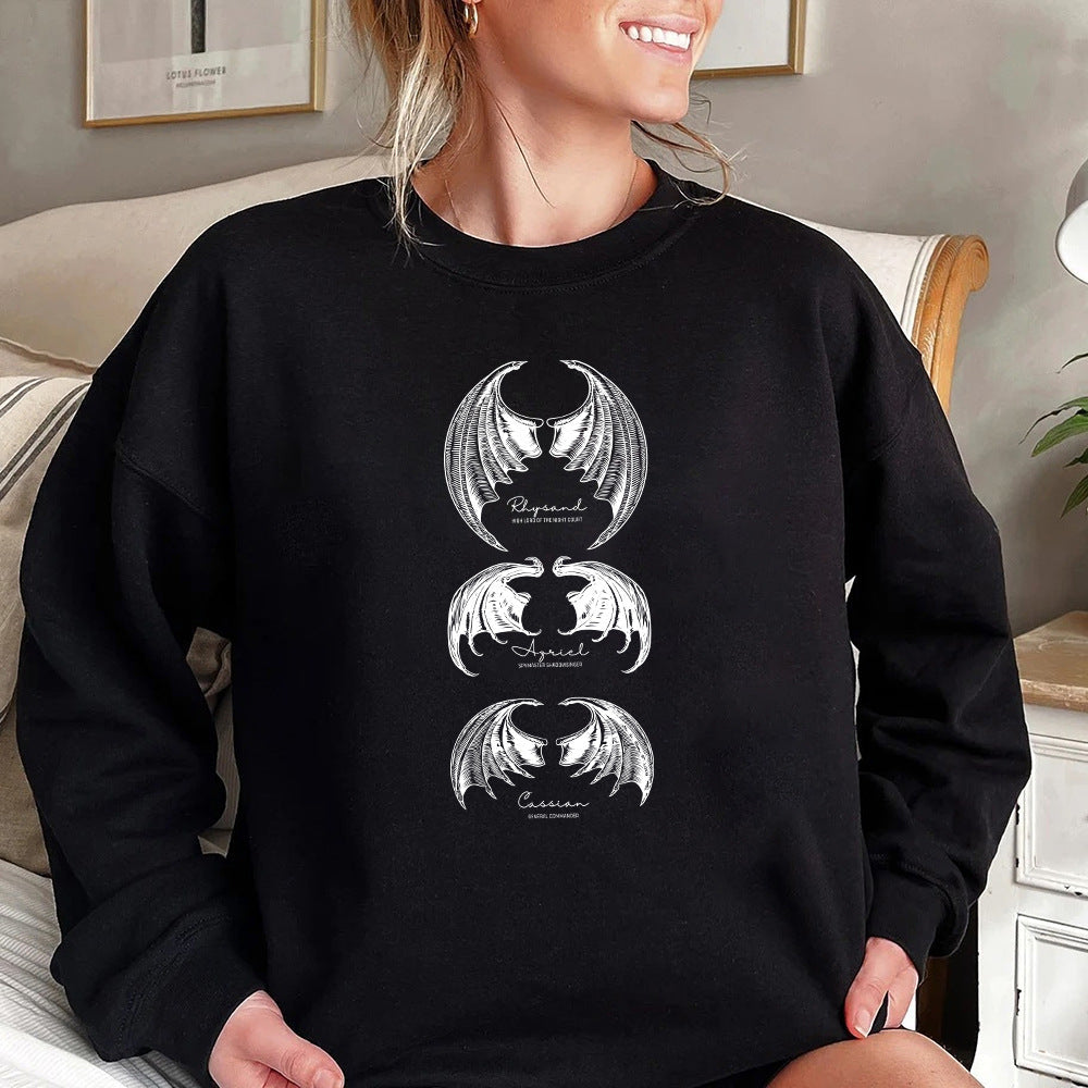 Camicia da notte Valstrend con motivo di spine e rose, morbida e comoda, visibile con dettagli floreali e di tessuto.