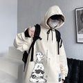 Felpa con cappuccio stile Hong Kong per ragazzi, con colletto a revers, marca Valstrend, vista frontale in tessuto morbido.