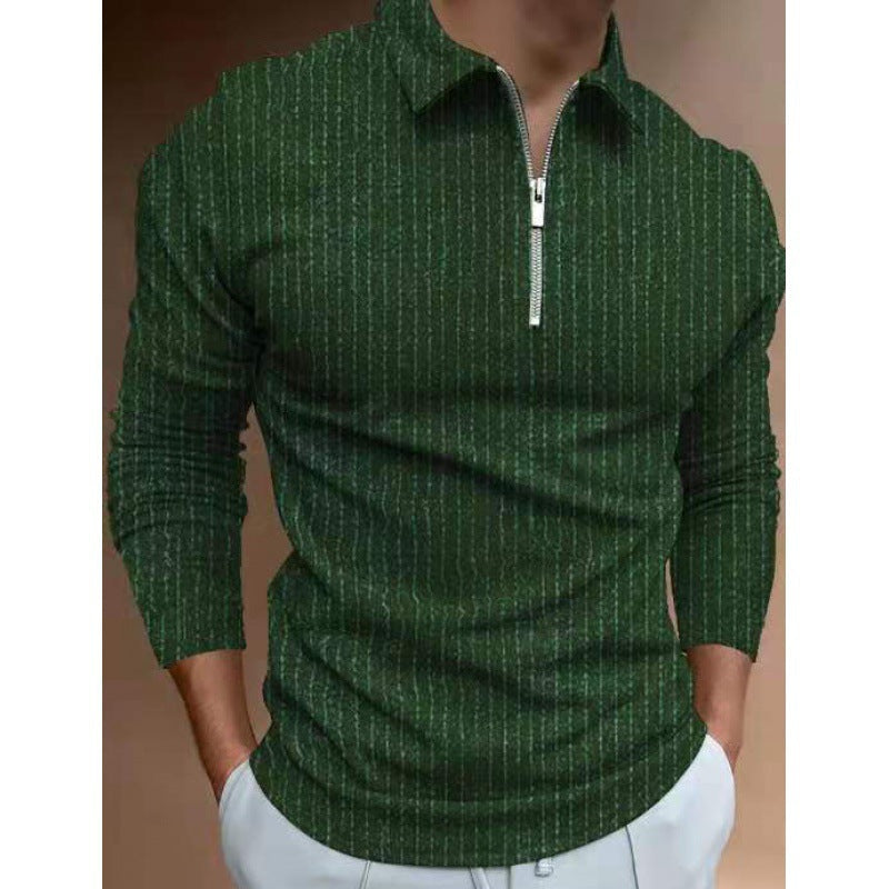 T-shirt da uomo Valstrend shop, stile casual, in tessuto morbido, colore neutro, visibile davanti su sfondo semplice.