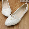 Scarpe da sposa semplici e flat da donna Valstrend shop, scarpa elegante con cinturino e suola piatta, perfette per matrimoni e occasioni speciali.