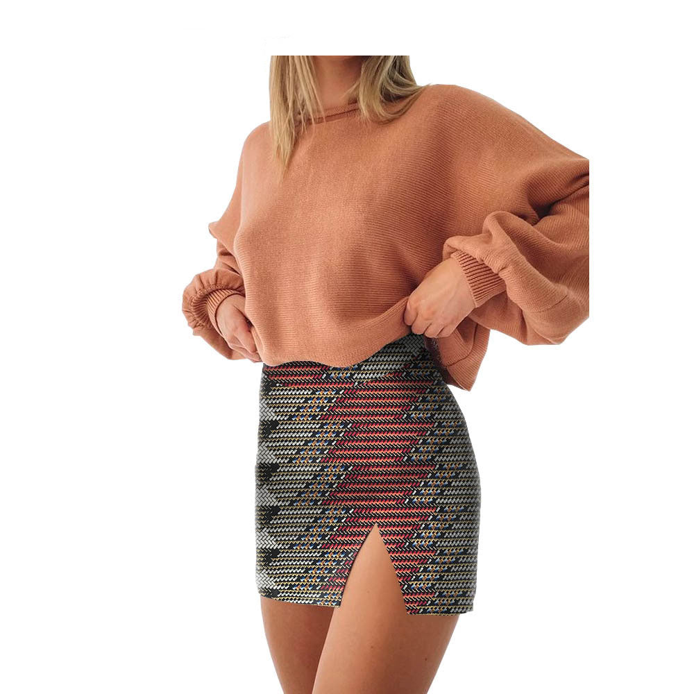 Women's African Printed Cotton Skirt