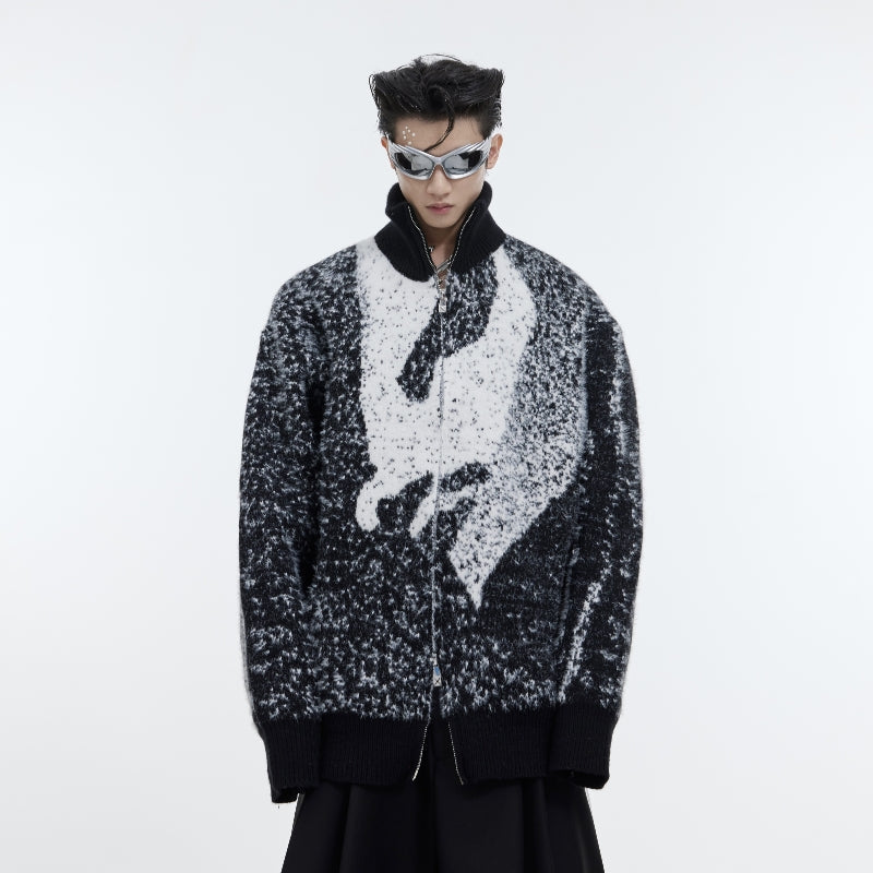 Maglione oversize Valstrend in morbido tessuto peluche, con vestibilità ampia e stile casual, ideale per il comfort e il calore.