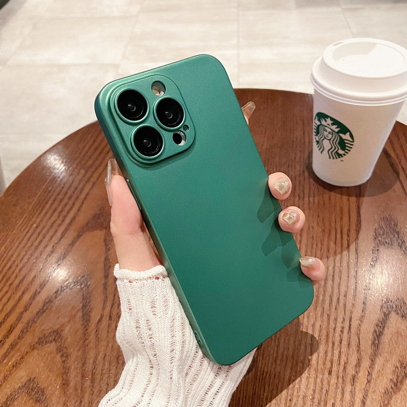 Custodia ultra sottile in policarbonato opaco per smartphone con lente integrata, marca Valstrend, design all-inclusive e protezione completa