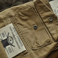 Pantaloni uomo Valstrend in tessuto resistente alle macchie, larghi, dritti e casual, con tasche frontali e vestibilità comoda