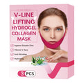 Ear Hanging V-face Lifting And Tightening Masseter Double Chin Hydrogel Facial Mask