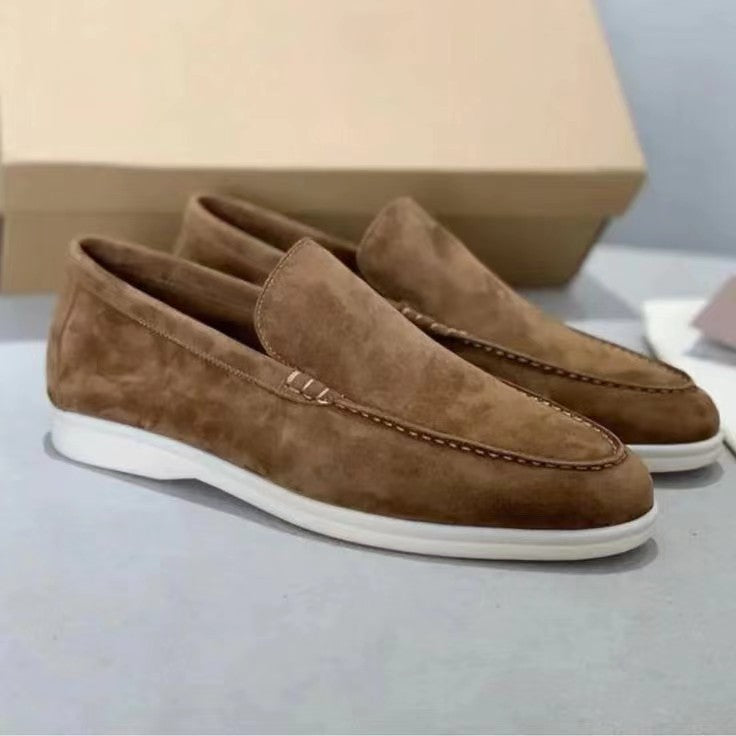 Men's Casual Loafers Lightweight Daily Slip-on Same Lazy Shoes