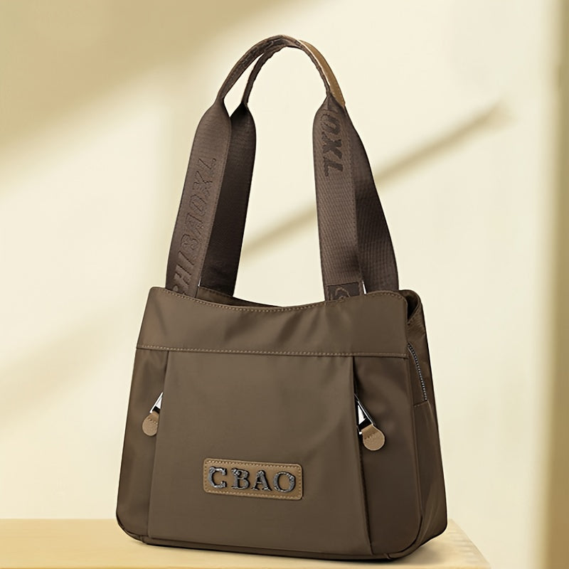 Borsa a spalla e a mano femminile Valstrend, grande capacità con più tasche, elegante e alla moda per donne.