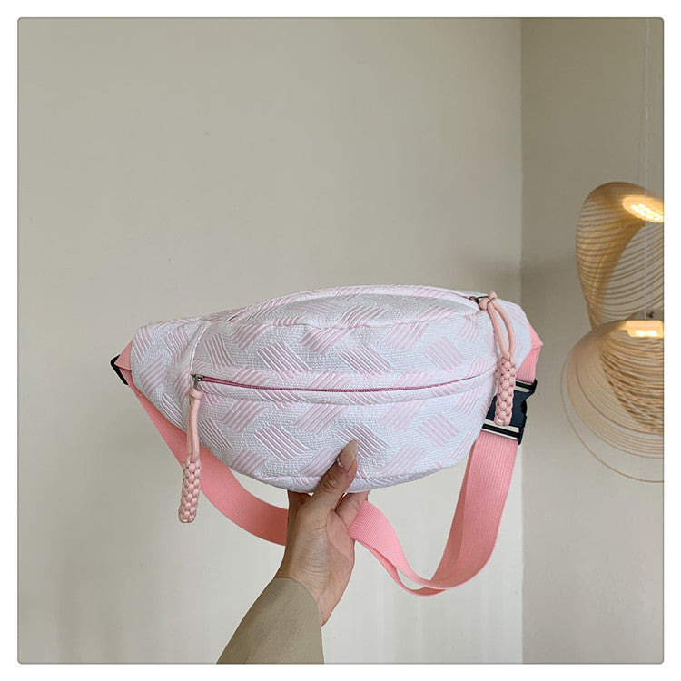 Marsupio da uomo Valstrend, bag per il tempo libero con design semplice e cinghia a tracolla, ideale per il viaggio e l'uso quotidiano.