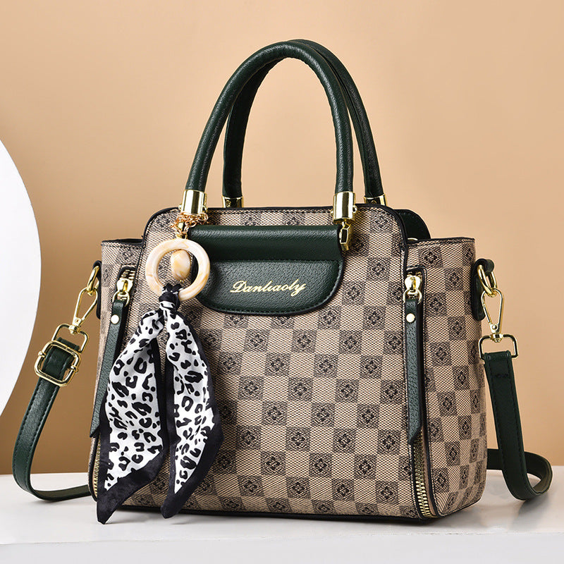 Borsa a tracolla un-shoulder Valstrend, versatile e elegante, in tessuto con design pratico e spazioso per uso quotidiano.