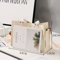 Borsa a tracolla in tela per studenti Donna, Valstrend, con scomparti pratici e stile casual, ideale per uso quotidiano