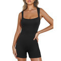 Tuta estiva donna in tinta unita Valstrend, abbigliamento sportivo leggero con design comodo e stile casual.