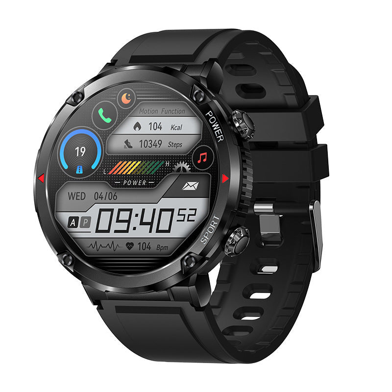 Smartwatch Valstrend con schermo grande HD, monitoraggio battito cardiaco, pressione sanguigna e conteggio passi.