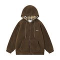 Giacca casual imbottita in cotone Valstrend, calda, spessa e comoda con tessuto polar fleece, stile rilassato e avvolgente.