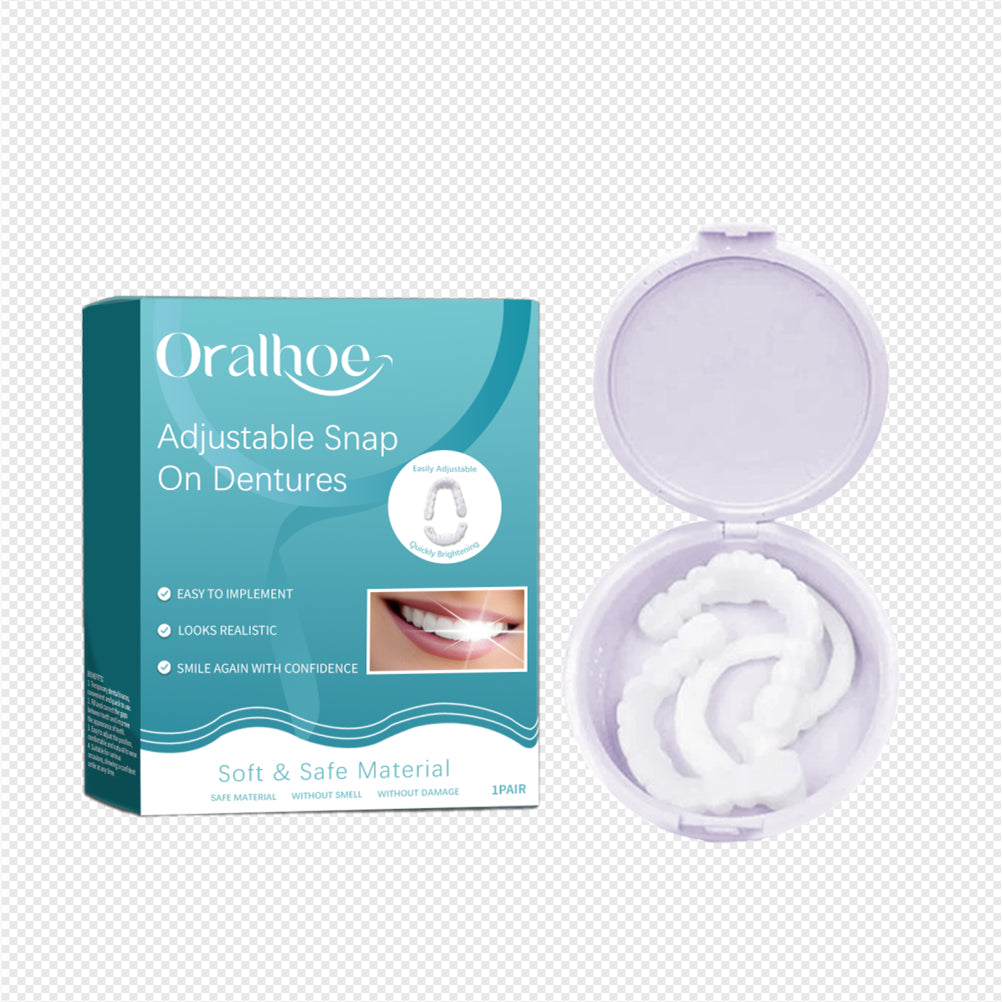 Adjustable Buckle Denture Set Comfortable