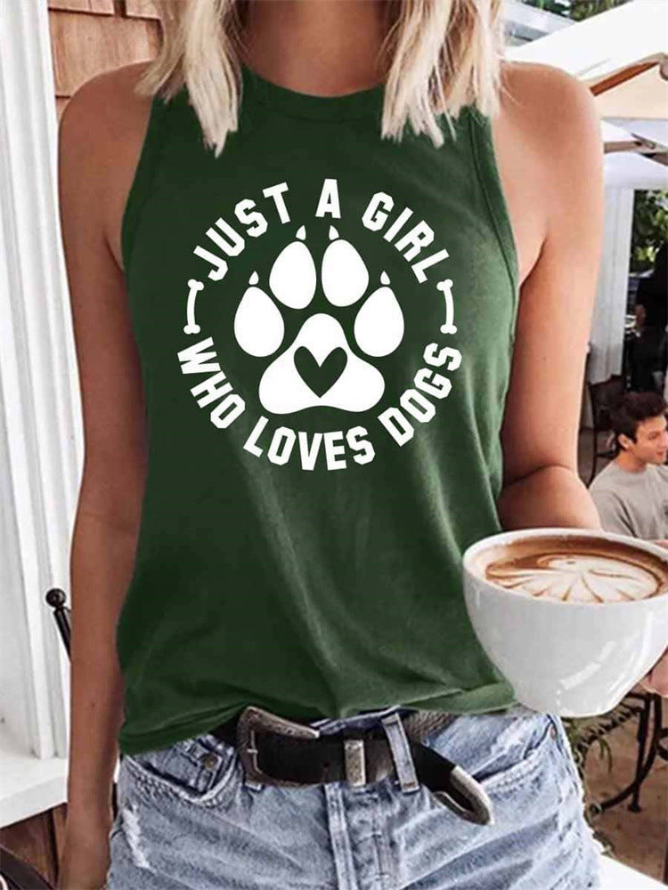 Gilet estivo senza maniche da donna Valstrend con stampa 3D di frutta colorata e motivo casual, ideale per l’abbigliamento estivo.
