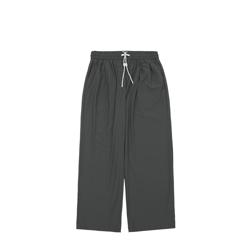 Pantaloni sportivi Valstrend da uomo in tessuto quick-drying e alta elasticità, design a quadri per il comfort e il fresco feeling.