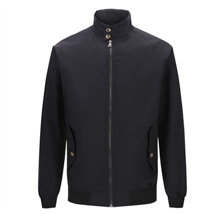 Giacca autunnale da uomo e donna Valstrend, cappuccio e collo a stand, stile casual e caldo per coppie.