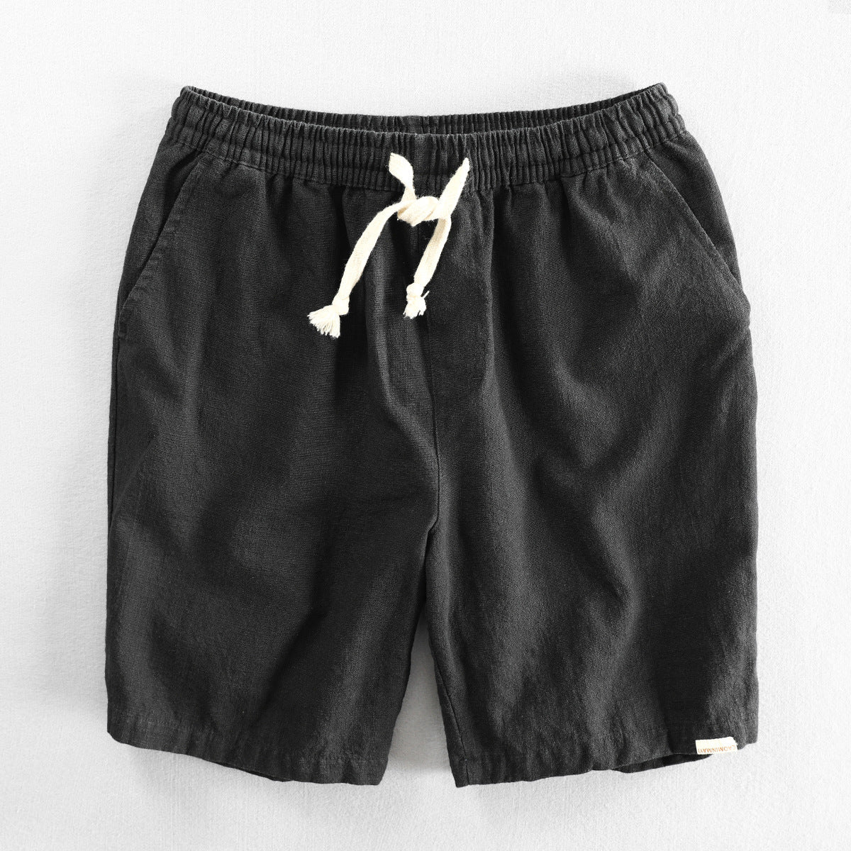Men's Casual Elastic Cropped Pants