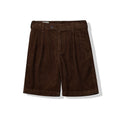 Retro Casual Cropped Pants Men's Thick Corduroy