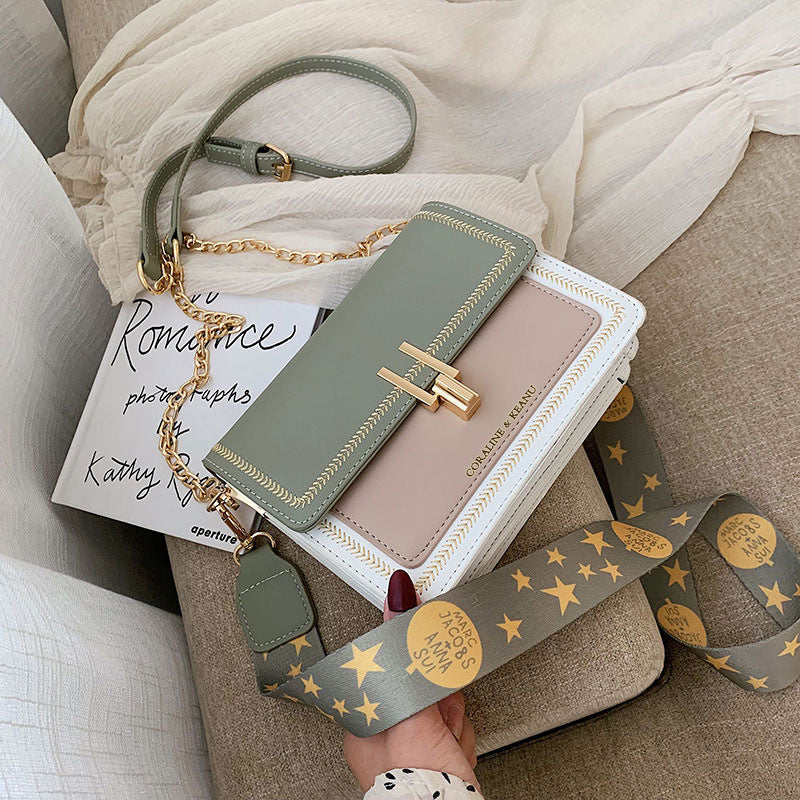 Borsa a tracolla donna Valstrend shop Niche Ins Internet Celebrity con cinturino largo e design elegante.