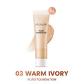 Campione di fondotinta liquido opaco Valstrend, tubo con confezione da campione, texture liscia e uniforme per il viso.