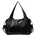 Handbag European And American Retro Solid Color Simple Texture