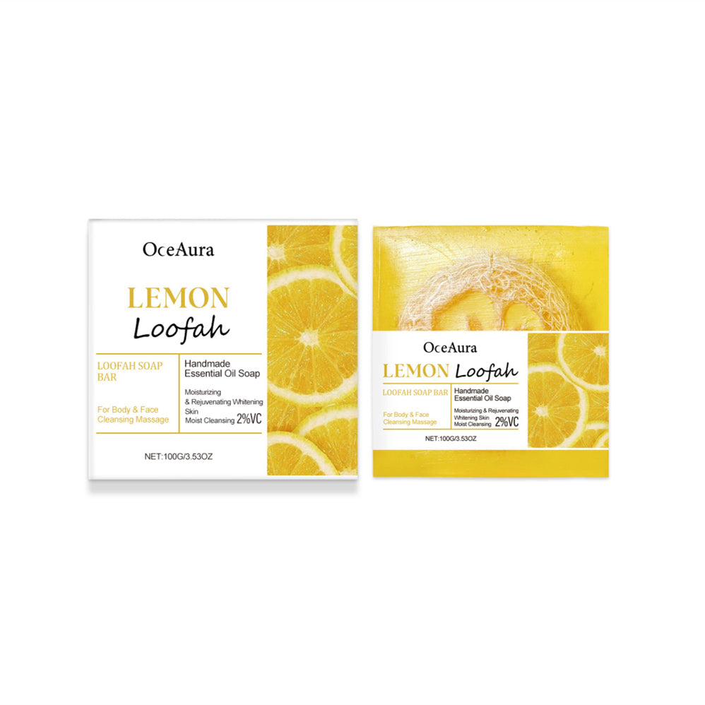 Lemon Brightening And Oil Removing Cleansing Soap