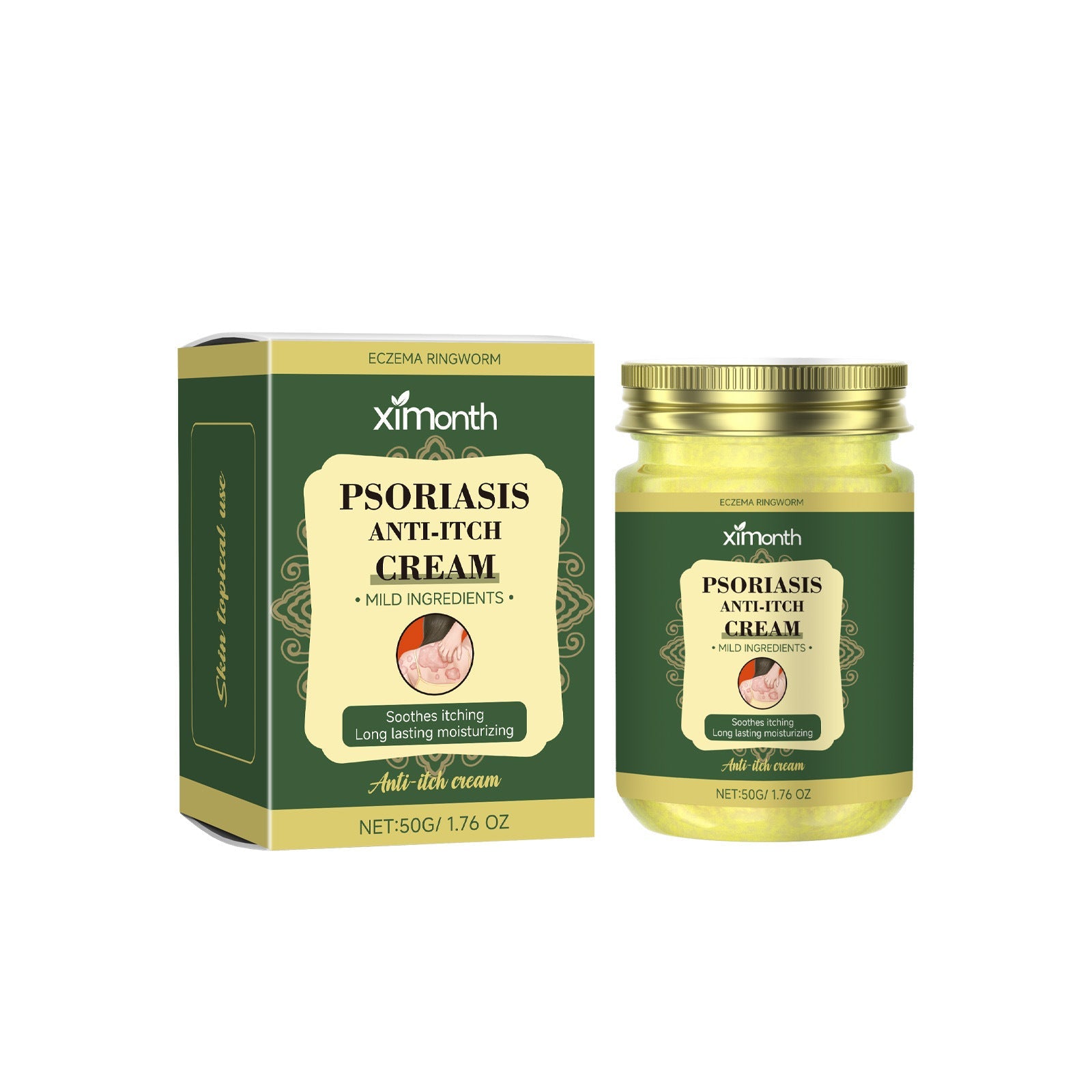 Crema idratante per la cura della pelle Valstrend, crema viso morbida e delicata per una profonda idratazione della pelle
