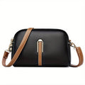 Borsa a tracolla vintage in pelle PU con motivo a litchi, donna, stile retrò, tracolla e portafoglio abbinato, marca Valstrend.