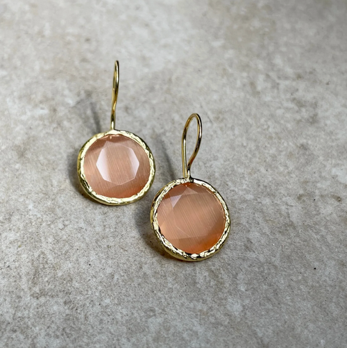 Orecchini Bambù Artisanat Lecce Fraise, bijoux artigianali con dettagli colorati e design elegante in stile naturale.