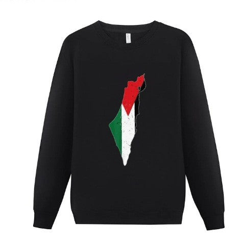 Maglione da uomo con scollo rotondo, stampa a tema, marca Valstrend, tessuto morbido e design casual.