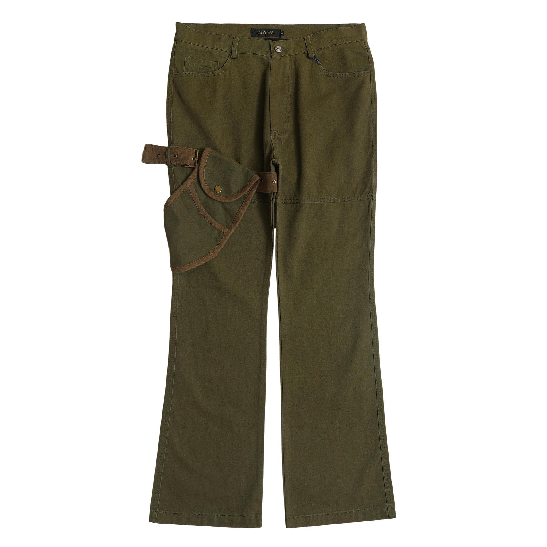 Loose Straight Design Personality Trendy Casual Trousers