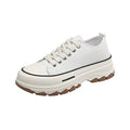 Scarpe basse casual da donna Valstrend per primavera e autunno, con lacci e suola comoda, stile versatile e moderno