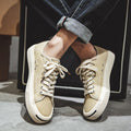Scarpe casual da uomo in tela stile coreano di Valstrend, con design semplice e suola robusta, ideali per look informali.