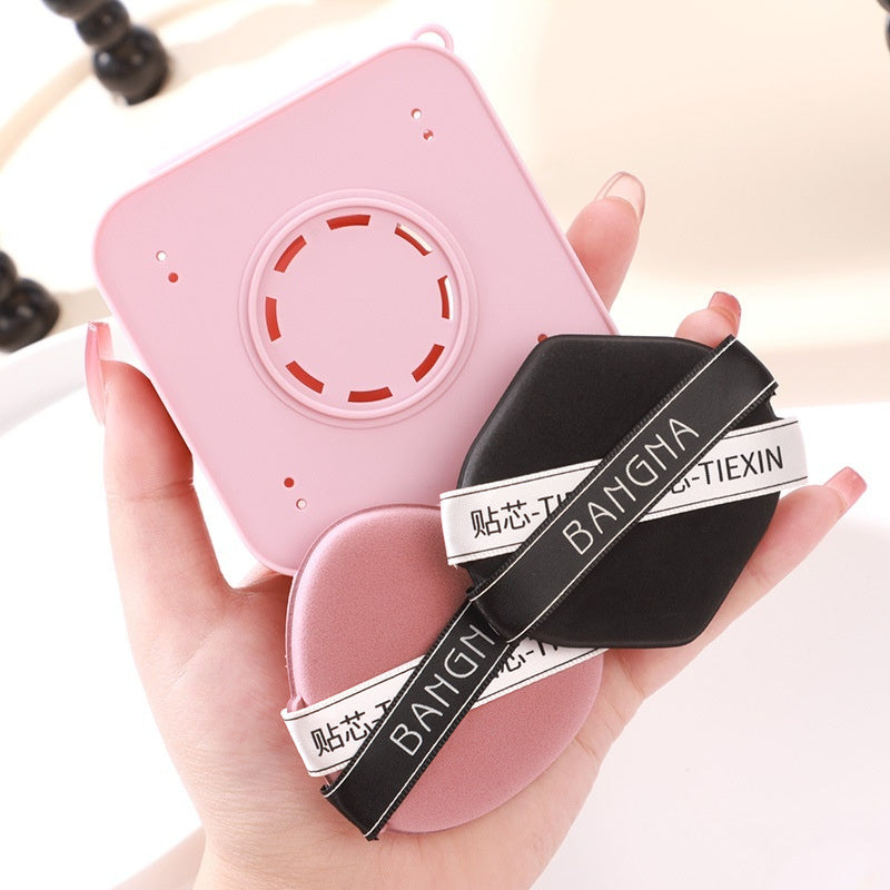 Spugna viso Valstrend per trucco umido e asciutto, morbida, doppio uso, ideale per applicazione di polveri e prodotti makeup.