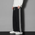 Pantaloni casual sportivi Valstrend Ins Trend, aderenti e dritti, ideali per allenamento e uso quotidiano, in tessuto comodo e versatile.
