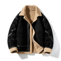Giacca oversize in fleece spessa e imbottita Valstrend, stile casual e caldo con cappuccio e tasche frontali