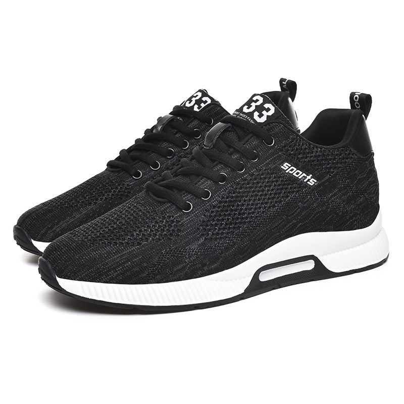 Scarpe da corsa invisibili Valstrend con rialzo di 6cm, scarpe sportive resistenti per uomini con suola antiscivolo