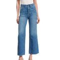 Spring New Versatile Loose High Waist Straight Retro Women's Jeans