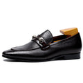 Scarpe casual da uomo in pelle di mucca con motivo rettile, stile business casual, marca Valstrend shop