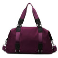 Borsa da viaggio leggera per donna Valstrend con manico, compartimento separato per umido e asciutto, ideale per viaggi.