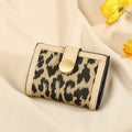 Women's Trendy Leopard Print Fashion Short Wallet