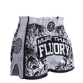 Shorts da Muay Thai Valstrend, pantaloni da combattimento per allenamento e competizioni di boxe e Sanda, in tessuto resistente.